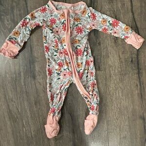 Little Ones Co Floral Bamboo Sleeper
